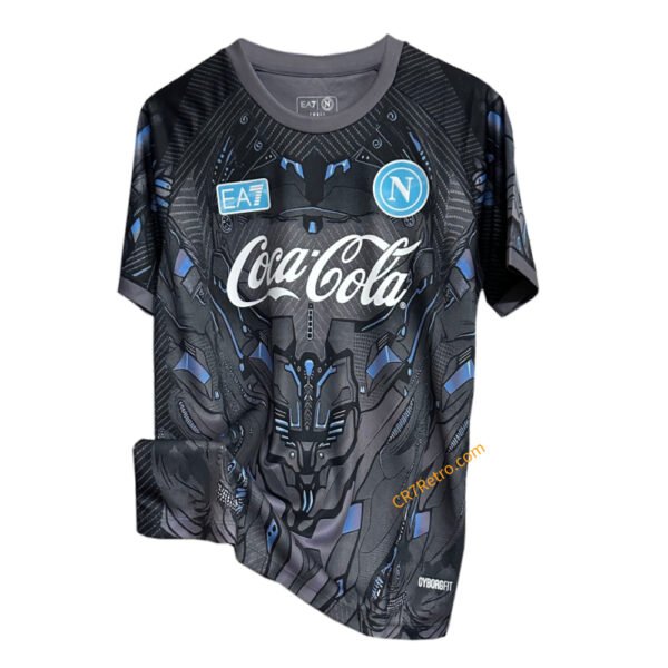Napoli Black Cyborg Special Kit Jersey 2025/26