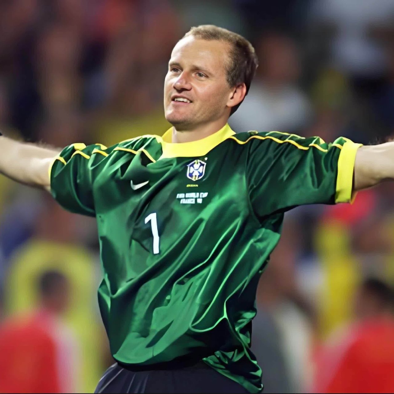 Retro Brazil Goalkeeper Jersey 1998