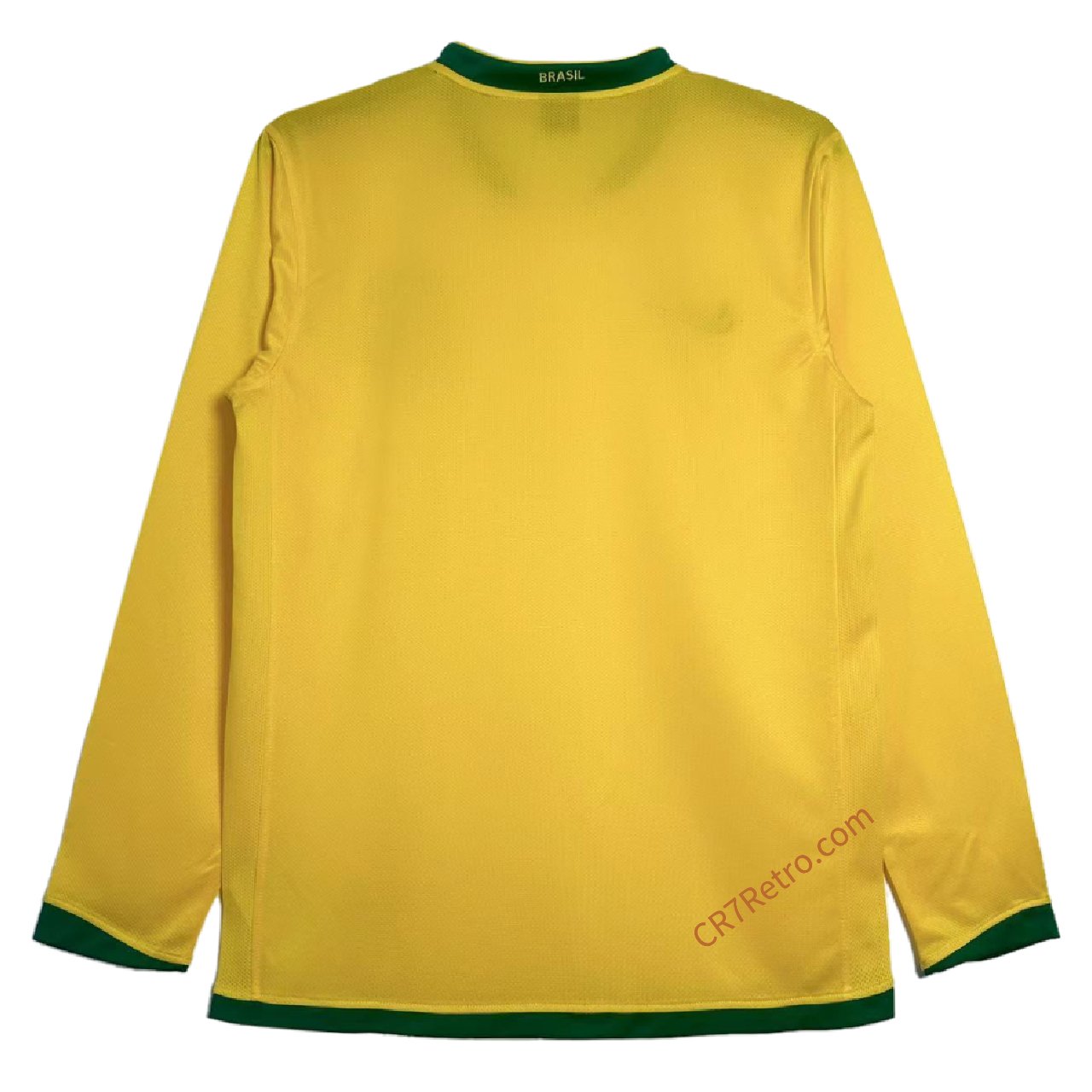 Retro Brazil Home Jersey Long Sleeve 2006