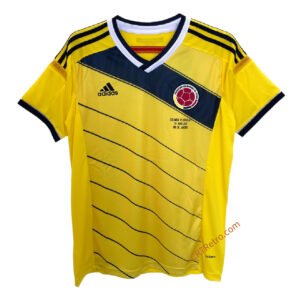 Retro Colombia Home Jersey 2014