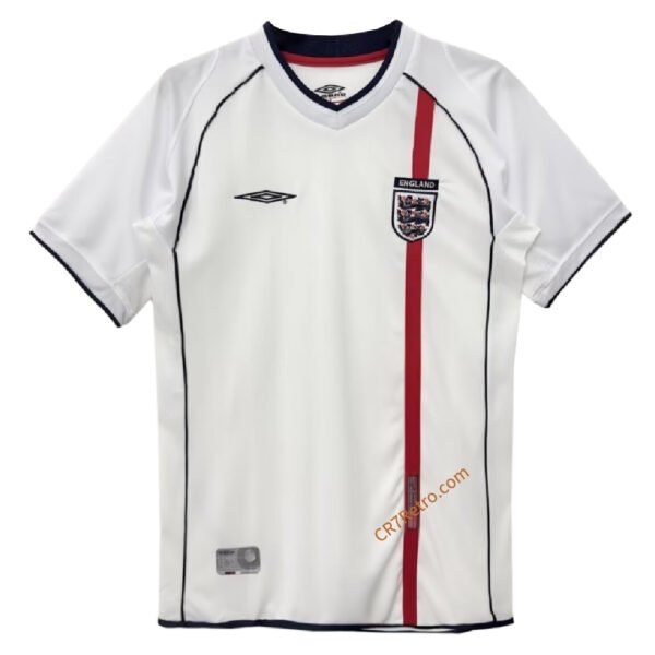 Retro England Home Jersey 2002