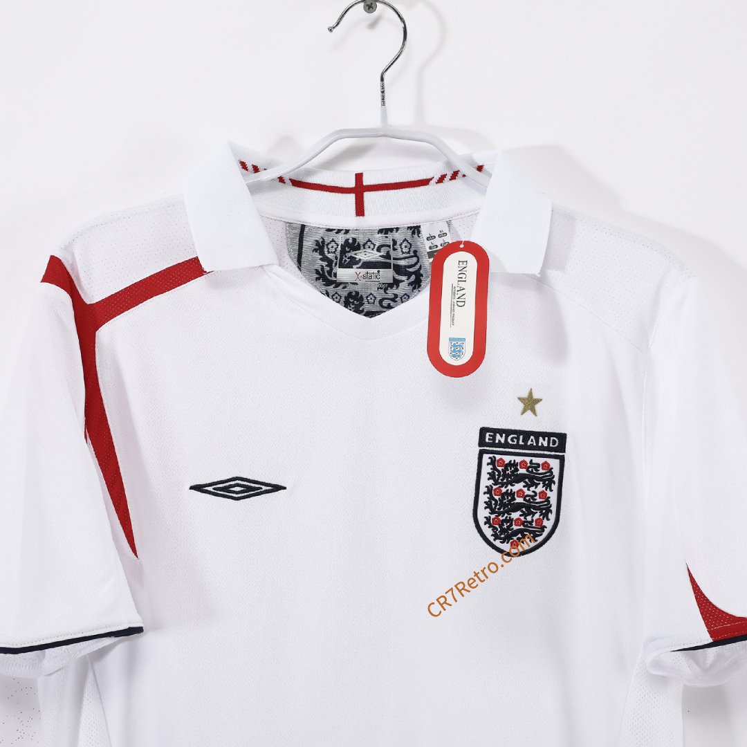 Retro England Home Jersey 2006