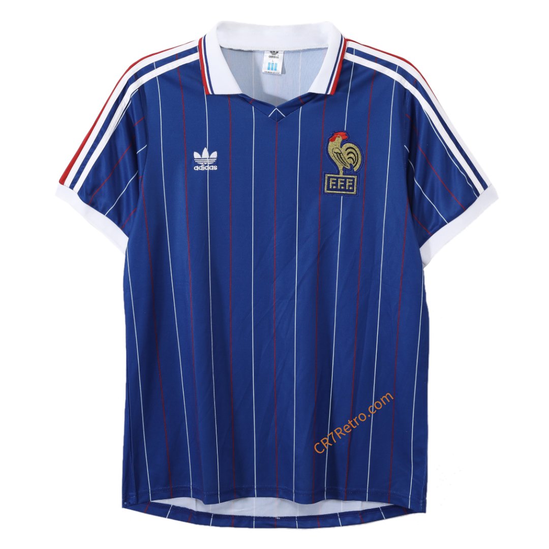 Retro France Home Jersey 1982