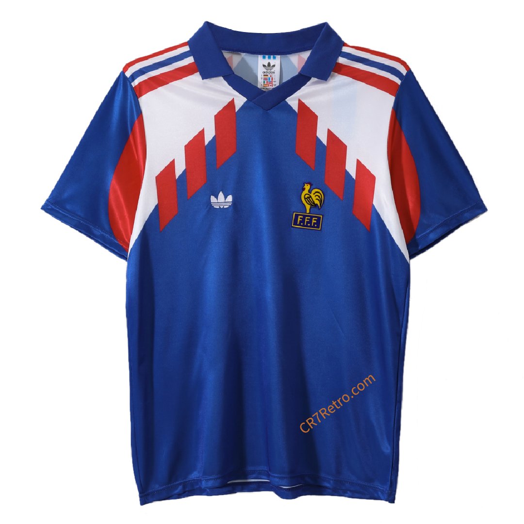 Retro France Home Jersey 1990