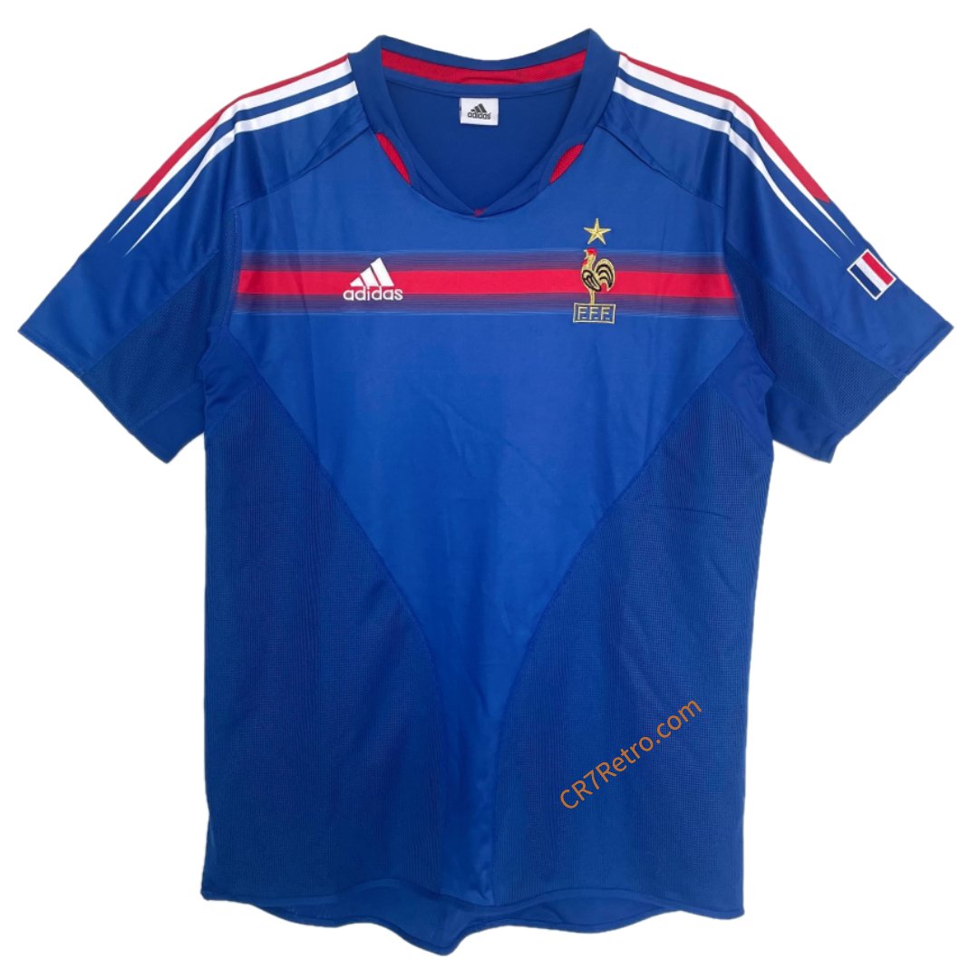 Retro France Home Jersey 2004