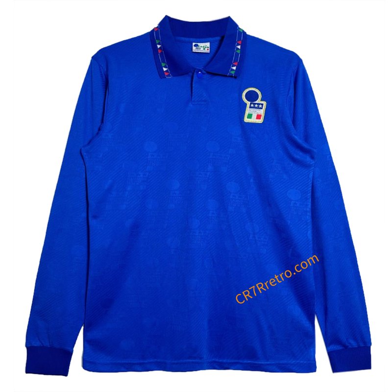 Retro Italy Home Jersey Long Sleeve 1994