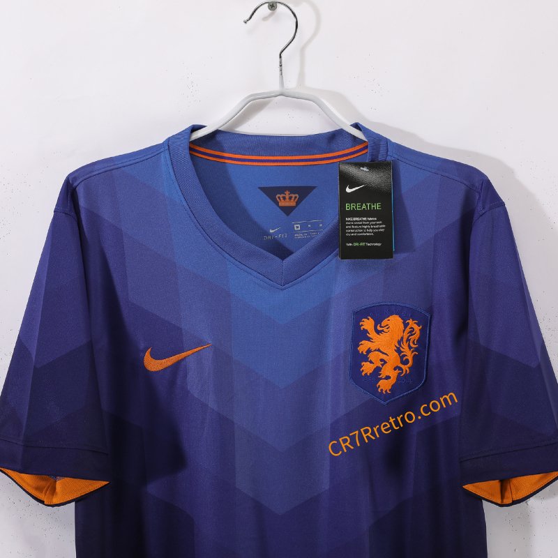 Retro Netherlands Away Jersey 2014