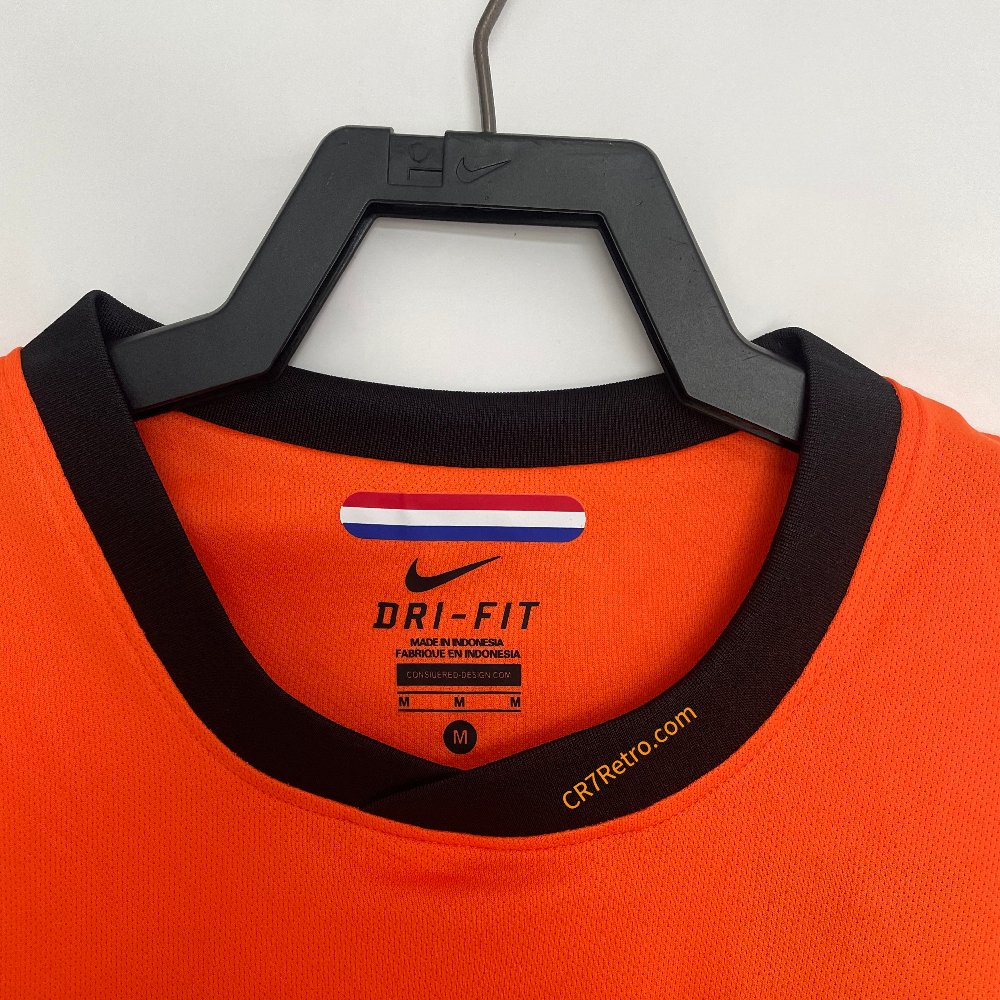 Retro Netherlands Home Jersey 2010