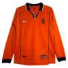 Retro Netherlands Home Jersey Long Sleeve 1998