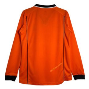 Retro Netherlands Home Jersey Long Sleeve 1998