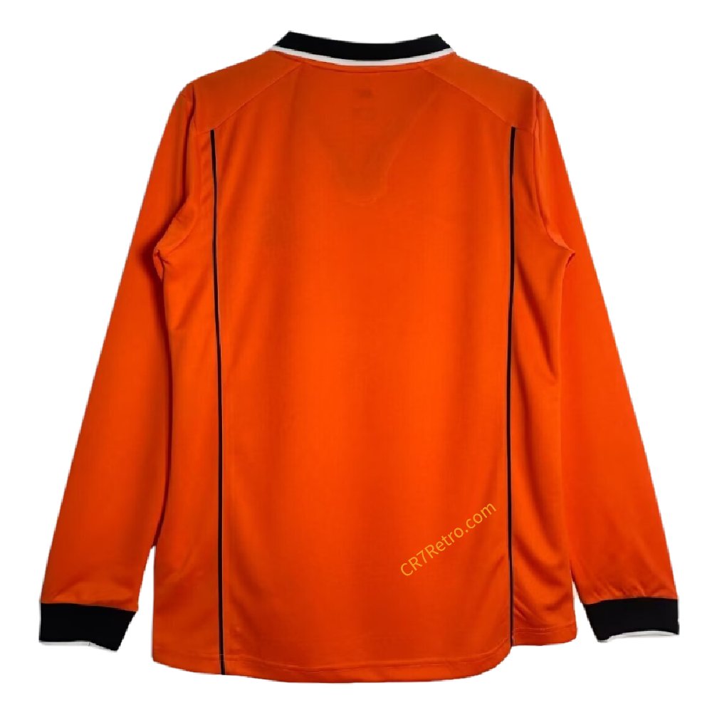 Retro Netherlands Home Jersey Long Sleeve 1998