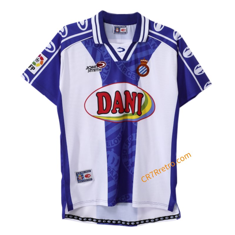 Retro RCD Espanyol Home Jersey 1999/00