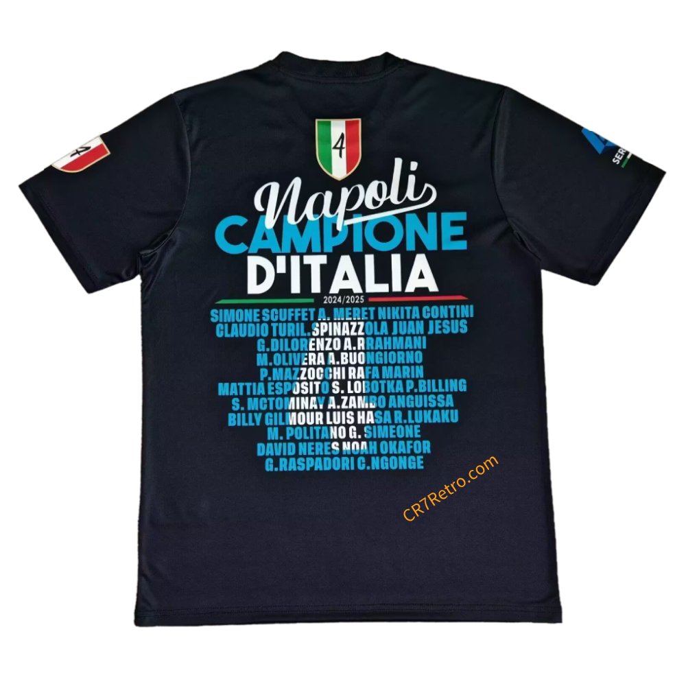 SSC Napoli 2024/25 Scudetto Celebration Shirt