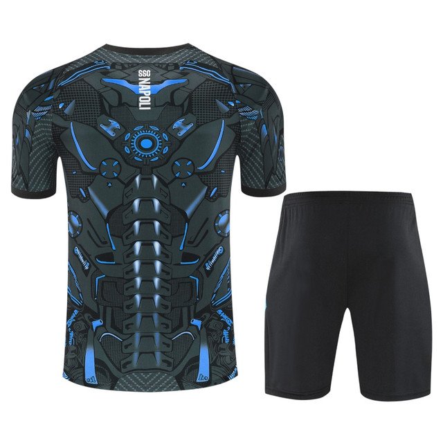 SSC Napoli Black Training Kit 2025/26