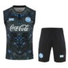 SSC Napoli Black Training Tank Top Kit 2025/26