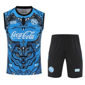 SSC Napoli Blue Training Tank Top Kit 2025/26