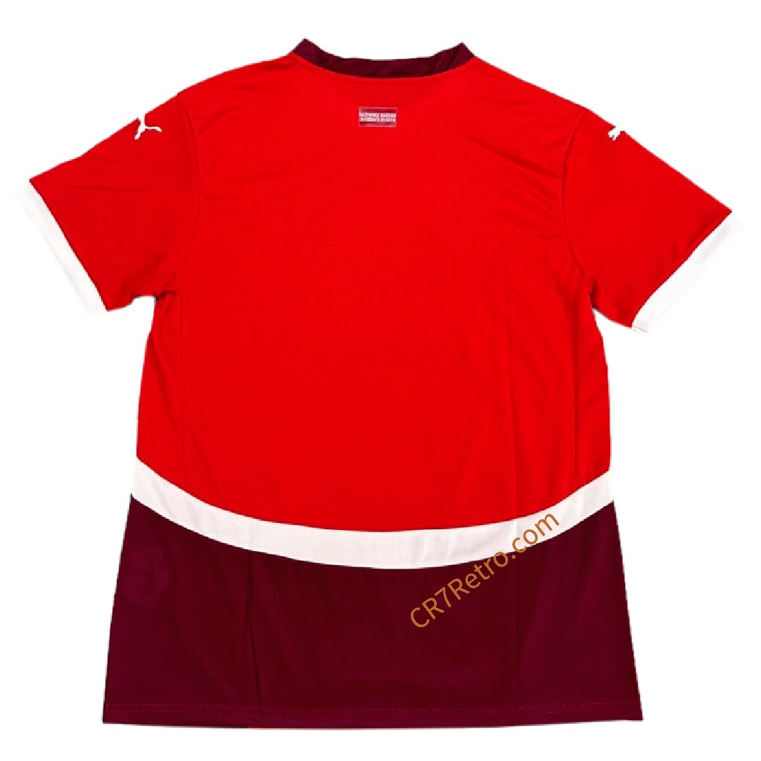 Switzerland Home Jersey Euro 2024