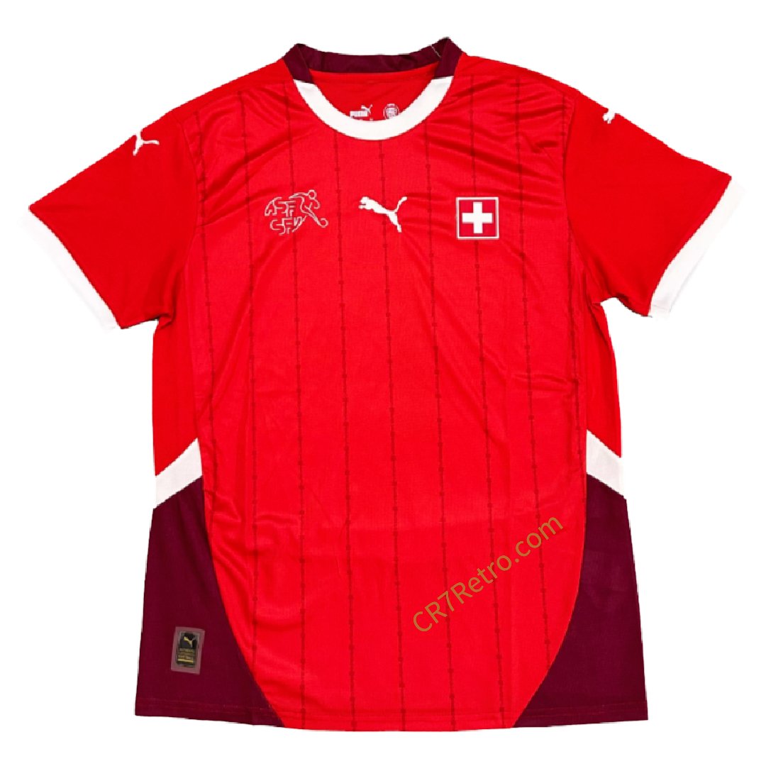 Switzerland Home Jersey Euro 2024