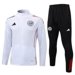 Ajax Training Tracksuit White 2025/26