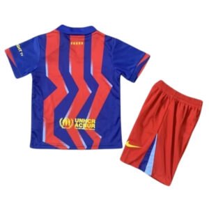 Kids Barcelona 4th Jersey Kit 2025/26