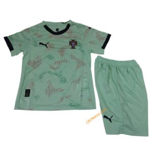 Kids Portugal Women’s Away Jersey Euro 2025