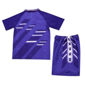 Kids Real Madrid Away Jersey Retro Kit 1994/96