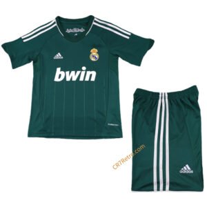 Kids Real Madrid Away Jersey Retro Kit 2012/13