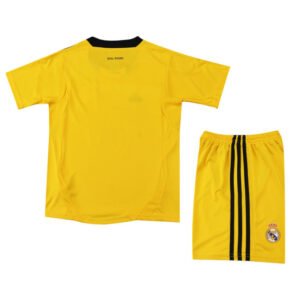 Kids Real Madrid Home Goalkeeper Jersey Kit 2011/12