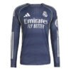 Real Madrid Away Jersey Player Version Long Sleeve 2025/26